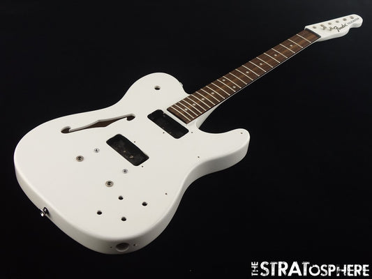 Fender JA-90 Jim Adkins Thinline Tele BODY & NECK, Telecaster, White Ash $30 OFF