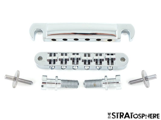 Fender Adjusto-Matic BRIDGE + Tailpiece, Telecaster JA-90 Tele, Chrome
