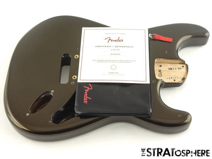Fender American Ultra II Stratocaster Strat BODY, USA Guitar Alder Texas Tea