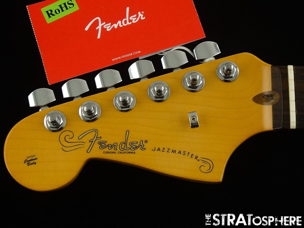 LEFTY Fender American Professional II Jazzmaster NECK +TUNERS, Deep ''C'' Rosewood