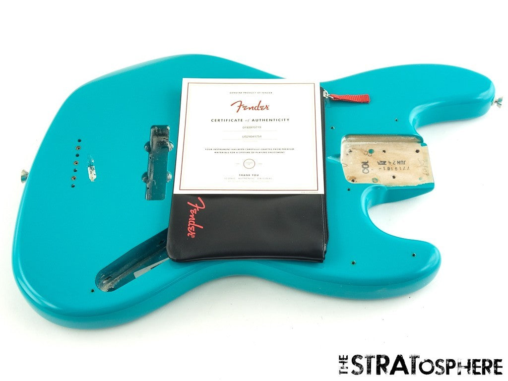 Fender American Professional II Jazz J Bass BODY, USA Miami Blue