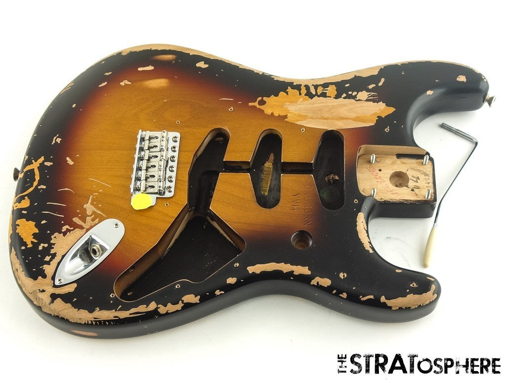 Fender Mike McCready Road Worn Stratocaster Strat BODY & HARDWARE Sunburst