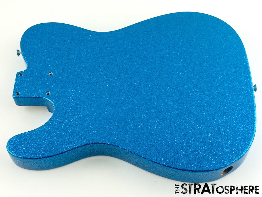 Fender J Mascis Tele BODY Telecaster Guitar Sparkle Bottle Rocket Blue Flake