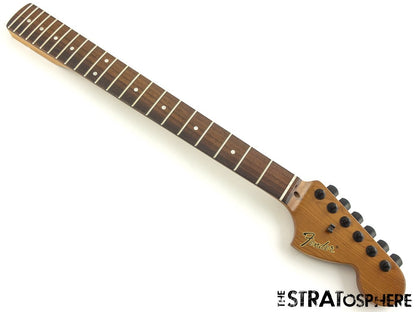 Fender Tom Delonge Starcaster NECK & LOCKING TUNERS ''C'' Roasted Slab Rosewood