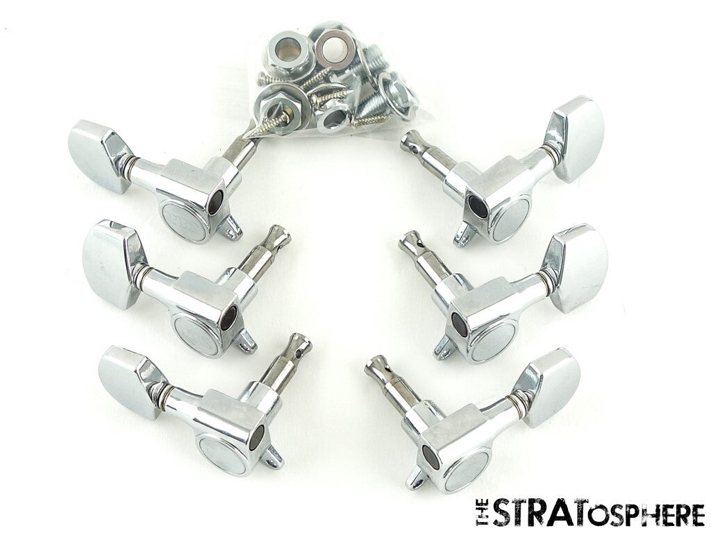 6 PRS SE Custom 24 TUNERS TUNING PEGS, PRS Designed / Guitar Parts Nickel
