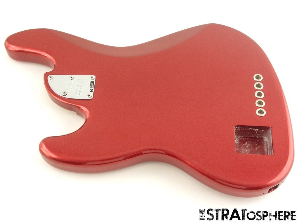 Fender American Ultra Jazz Bass V 5 String BODY + HARDWARE USA Sinister Red