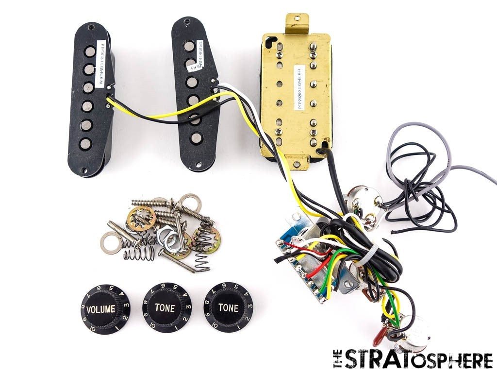 Fender Squier Classic Vibe 70s Strat HSS PICKUPS POTS KNOBS, Stratocaster!
