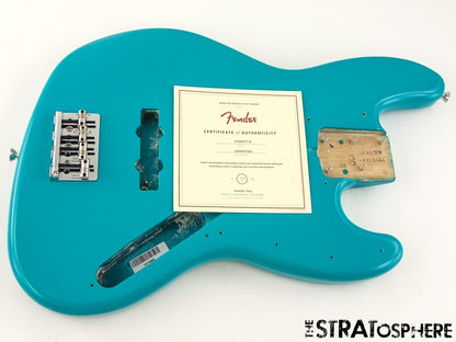 Fender American Professional II Jazz Bass BODY + HARDWARE, Miami Blue
