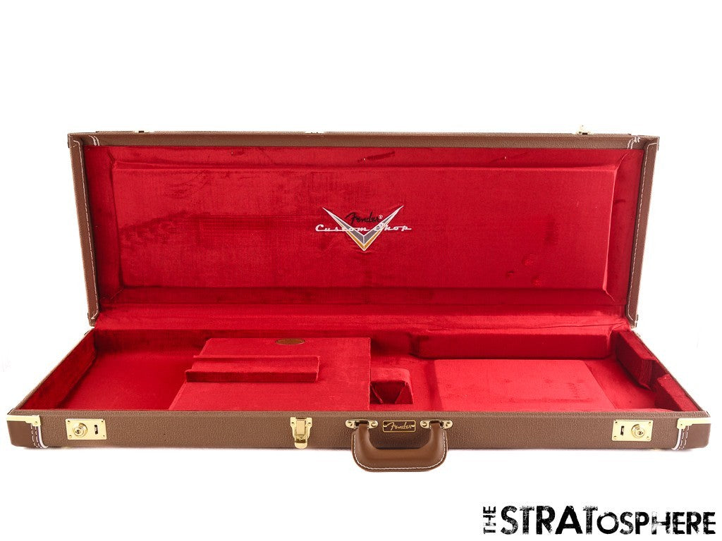 Fender Custom Shop Stratocaster Tele G&G Brown HARDSHELL CASE, 59 Strat Jrn.