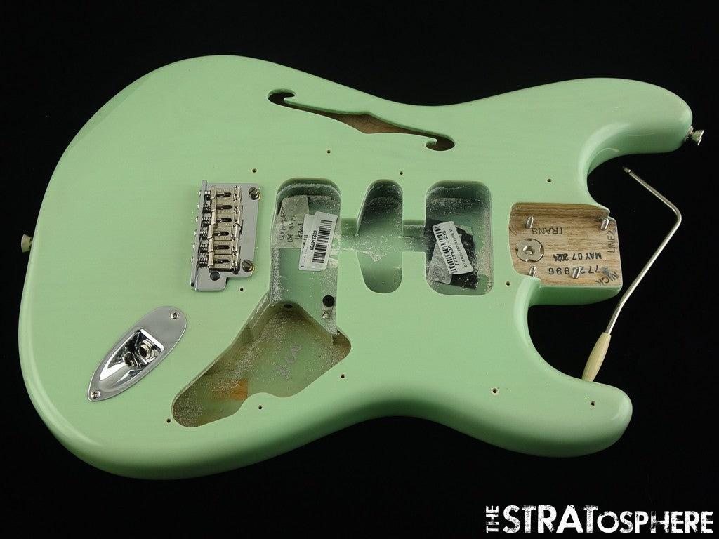 Fender FSR American Professional II Strat Thinline BODY &HARDWARE Ash Surf Green