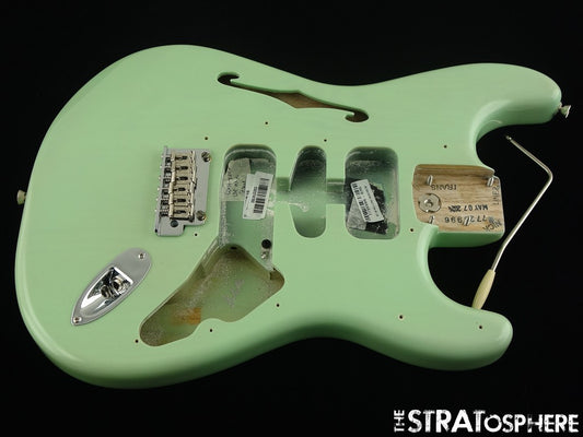 Fender FSR American Professional II Strat Thinline BODY &HARDWARE Ash Surf Green