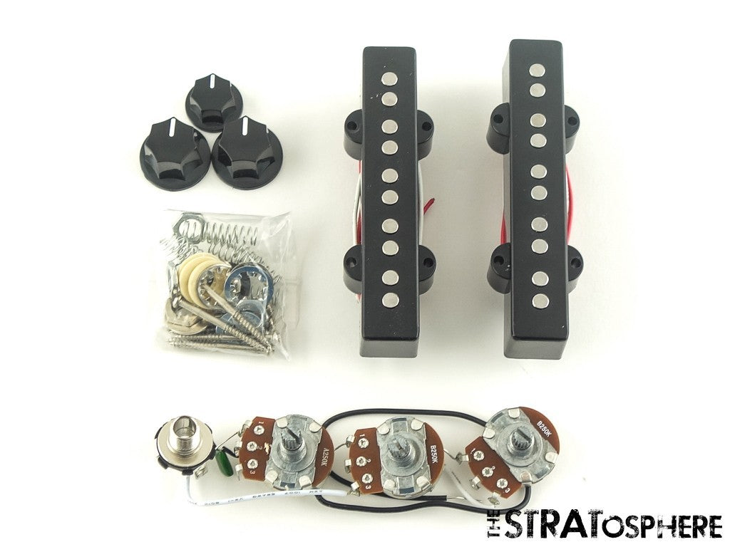 Fender Squier Affinity Jazz Bass PICKUPS POTS KNOBS Parts