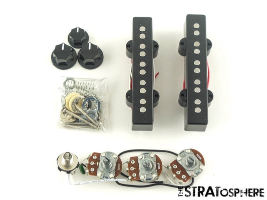 Fender Squier Affinity Jazz Bass PICKUPS POTS KNOBS Parts