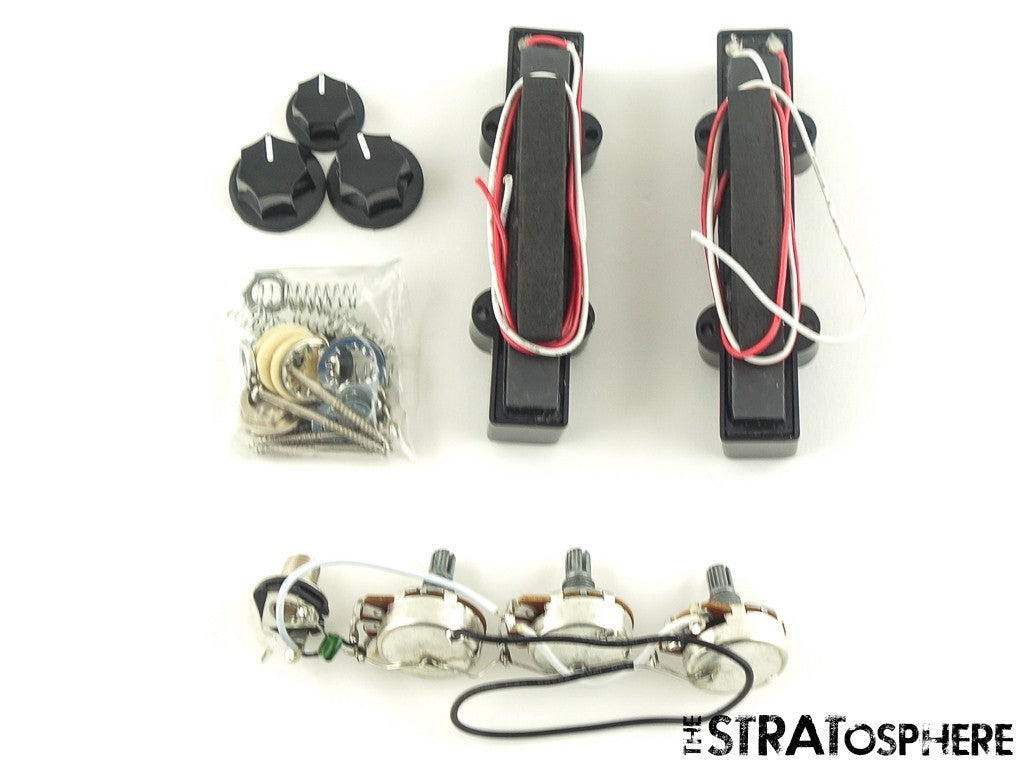 Fender Squier Affinity Jazz Bass PICKUPS POTS KNOBS Parts