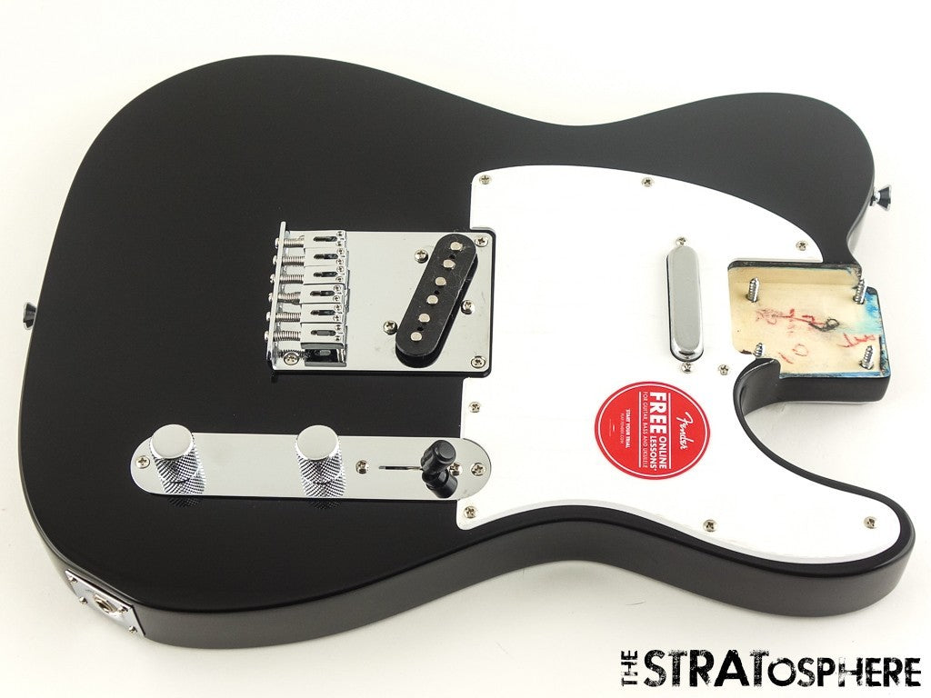 Fender Squier Sonic Tele LOADED BODY Telecaster Guitar Part Black