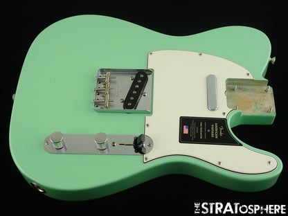 Fender AV II American Vintage 1963 Telecaster LOADED BODY Tele Surf Green