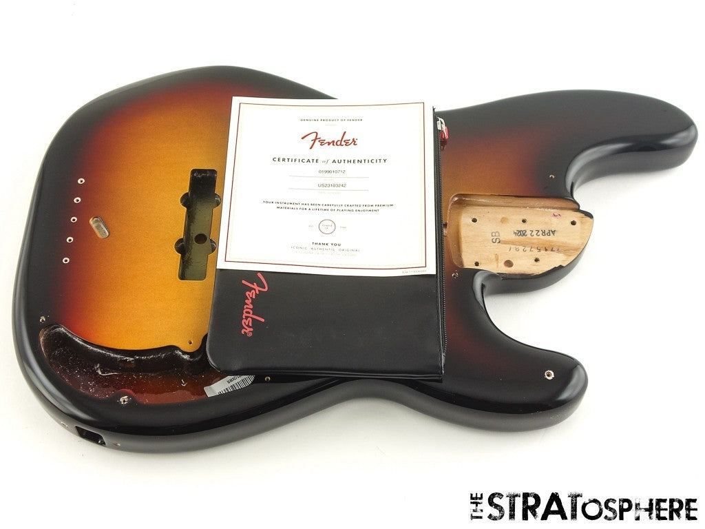 Fender American Ultra P Bass BODY, Precision USA Guitar Ultraburst