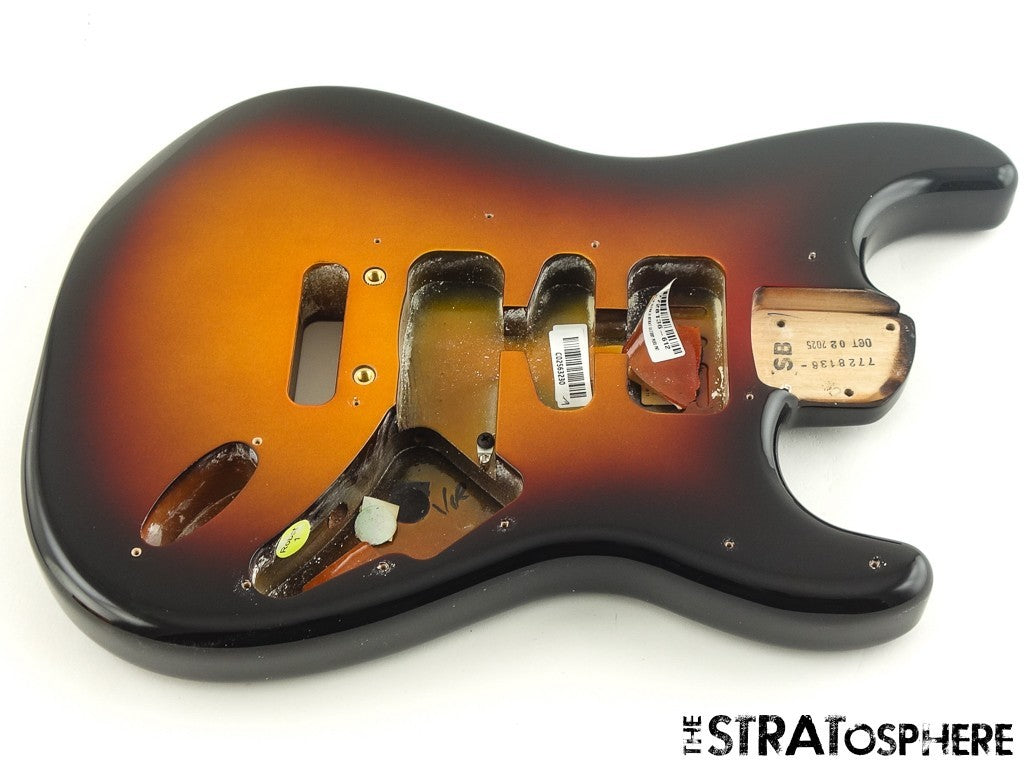 Fender American Ultra II Stratocaster Strat BODY, USA Guitar Alder Ultraburst