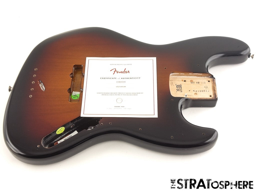 Fender American Professional Classic Jazz J Bass BODY Guitar Parts 3TS