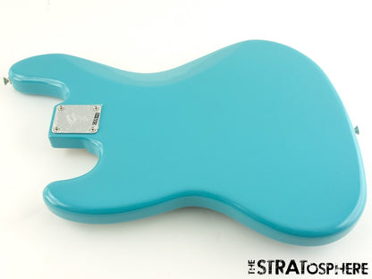 Fender Player II Jazz Bass LOADED BODY, Bass Guitar Alnico 5 Aquatone Blue