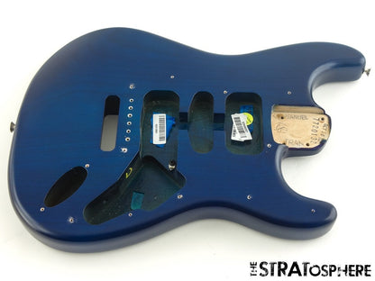 Fender USA Cory Wong Stratocaster Strat, BODY Lacquer Sapphire Blue Transparent!