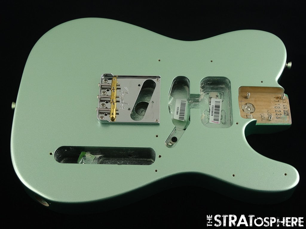 Fender American Professional II Telecaster BODY +HARDWARE Tele Mystic Surf Green