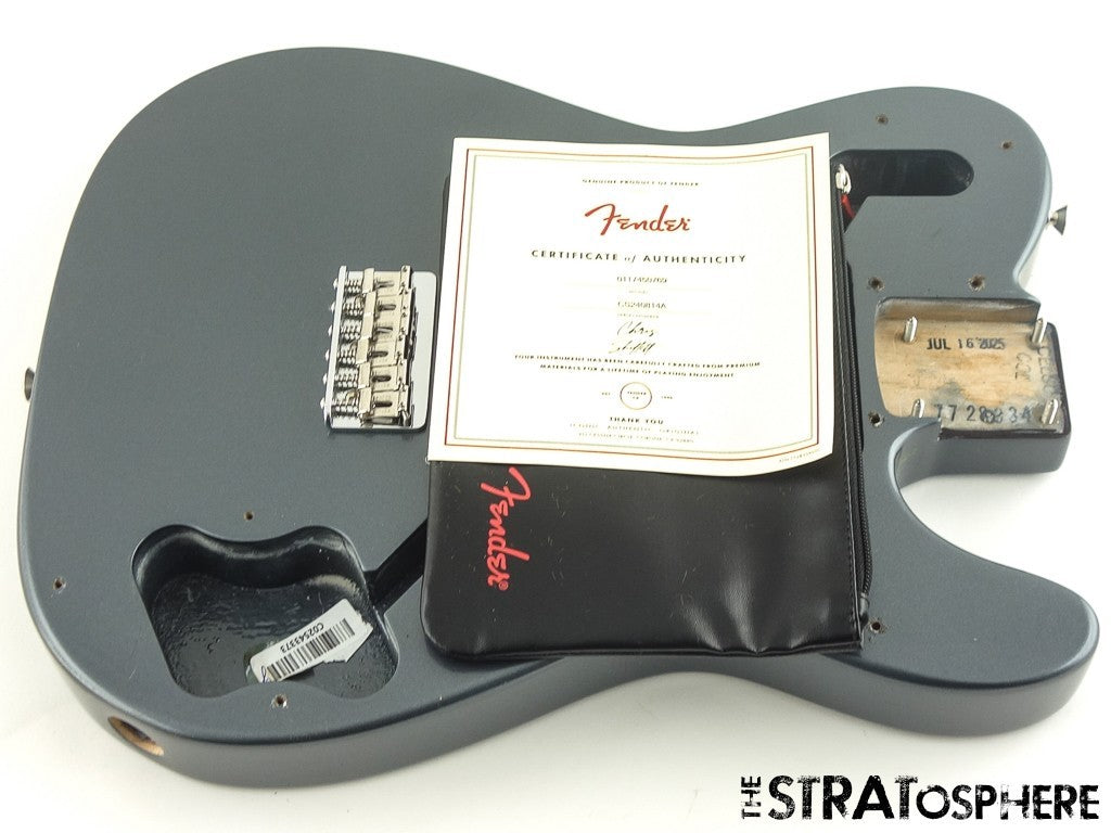 Fender Chris Shiflett Cleaver Deluxe Tele BODY & HARDWARE Nitro Charcoal Frost