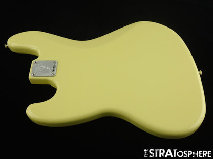 Fender Player II Jazz J Bass BODY + HARDWARE, Modern Guitar Parts Hialeah Yellow