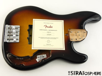 Fender American Ultra P Bass BODY + HARDWARE Precision USA Ultraburst