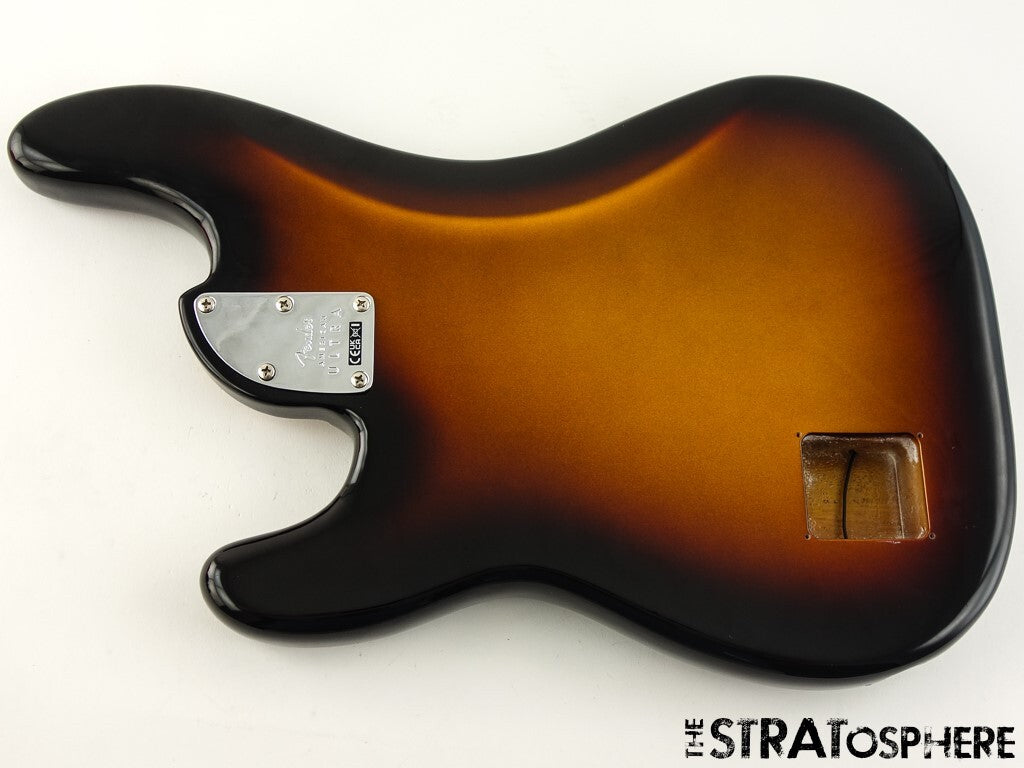 Fender American Ultra P Bass BODY + HARDWARE Precision USA Ultraburst