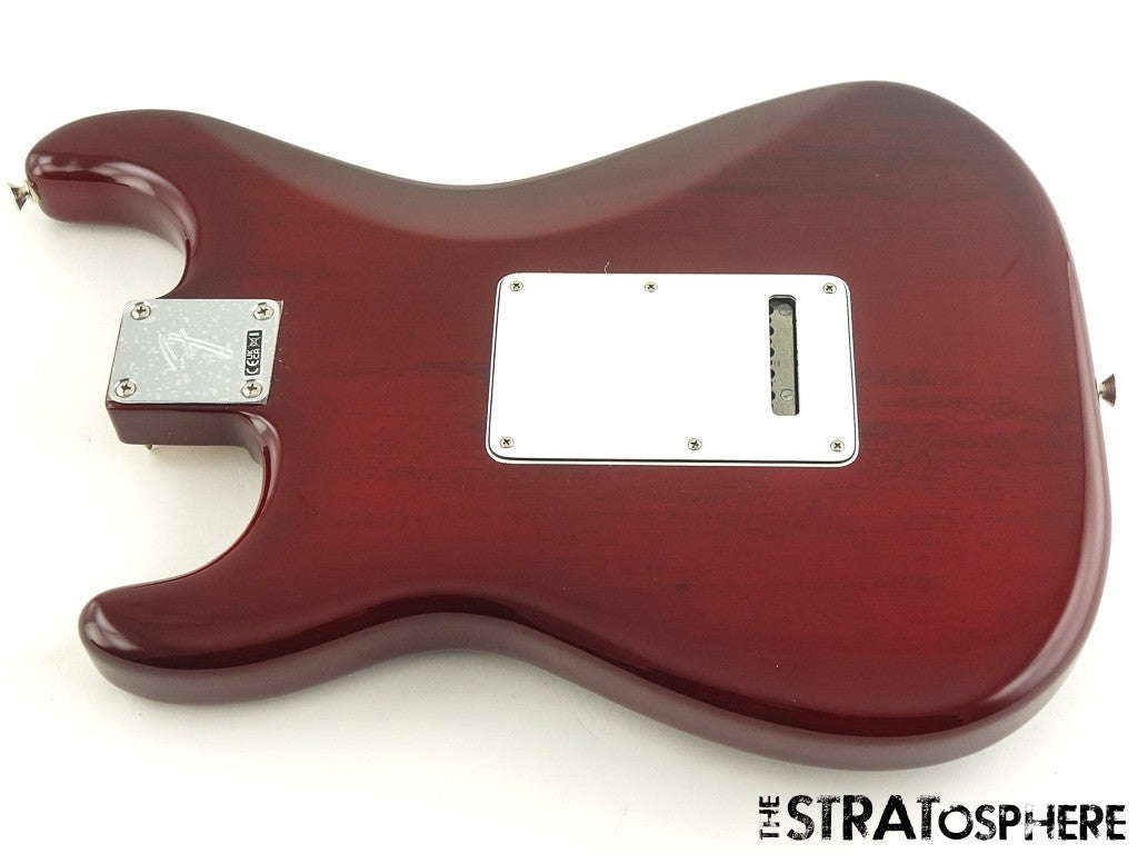 Fender Player II Series Strat BODY +HARDWARE Chambered Mahogany TCB Cherry Burst
