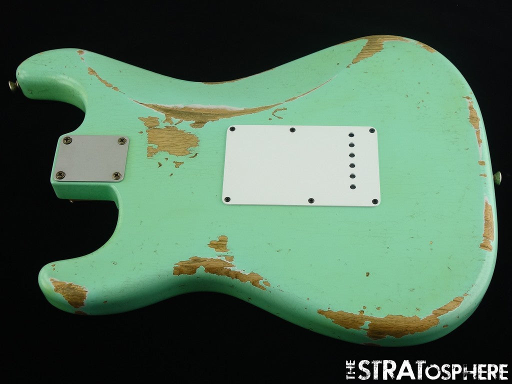 USED Fender Custom Shop 60th Anniv 1954 Strat Heavy Relic BODY & HARDWARE SFG