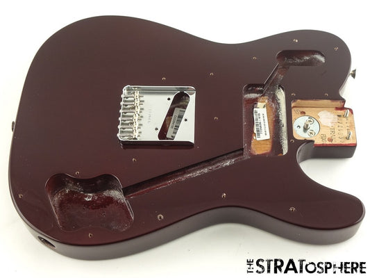 Fender AV II American Vintage Tele 1977 Custom BODY + HARDWARE, 77 Wine