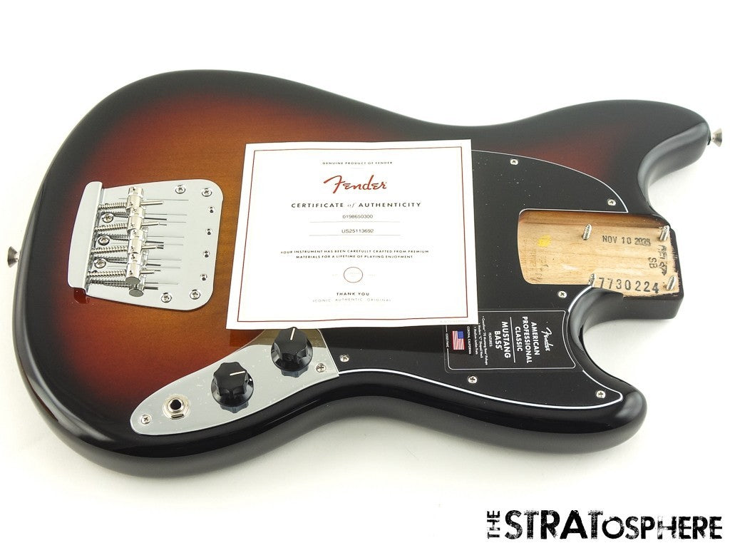 Fender American Professional Classic Mustang Bass LOADED BODY 3TS