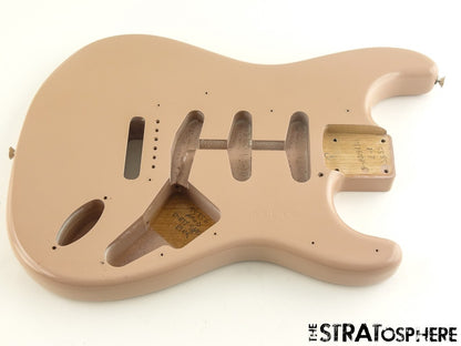 USA Fender Custom Shop 62 Stratocaster NOS BODY, Strat Aged Dirty Shell Pink