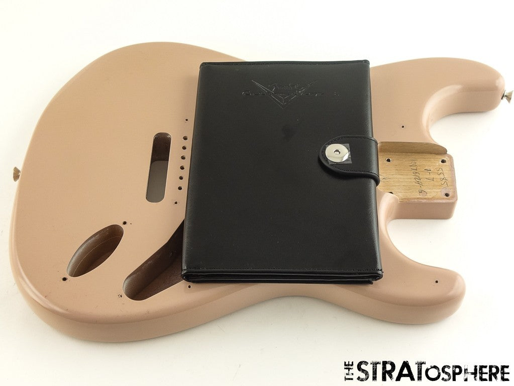 USA Fender Custom Shop 62 Stratocaster NOS BODY, Strat Aged Dirty Shell Pink