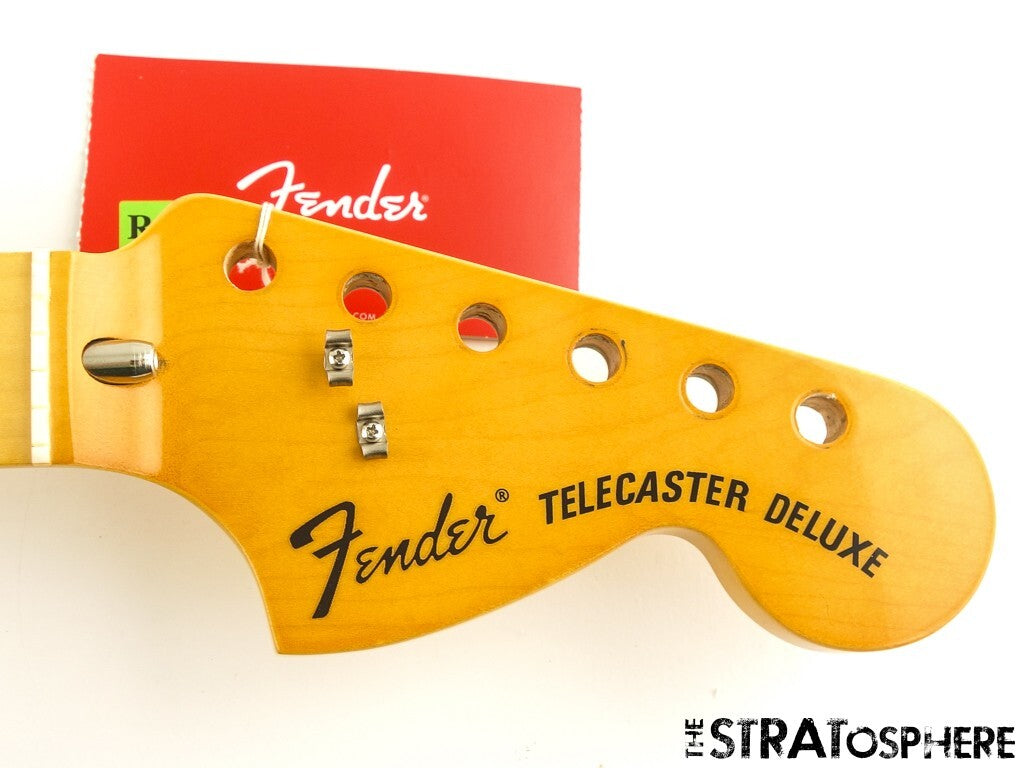 Fender AV II 1975 Tele Deluxe BODY + NECK, Telecaster Mocha