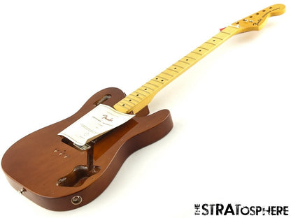 Fender AV II 1975 Tele Deluxe BODY + NECK, Telecaster Mocha