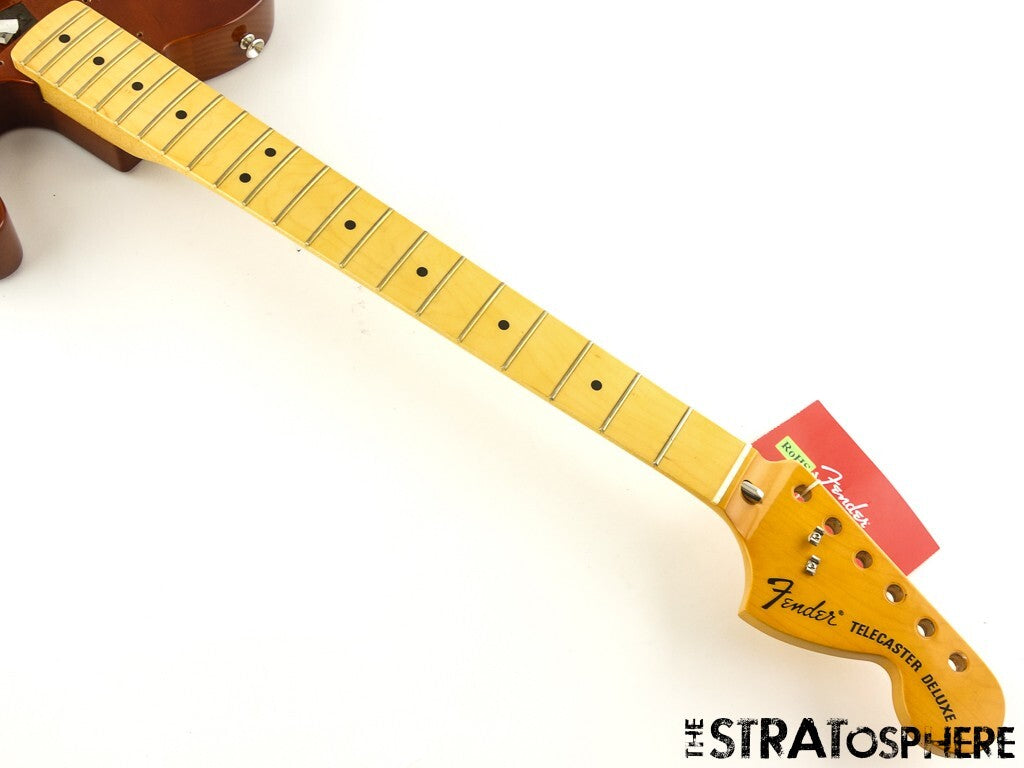 Fender AV II 1975 Tele Deluxe BODY + NECK, Telecaster Mocha