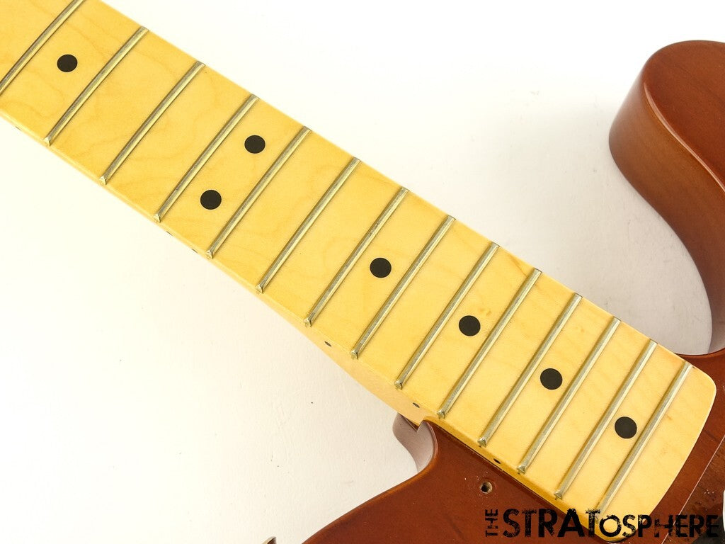 Fender AV II 1975 Tele Deluxe BODY + NECK, Telecaster Mocha