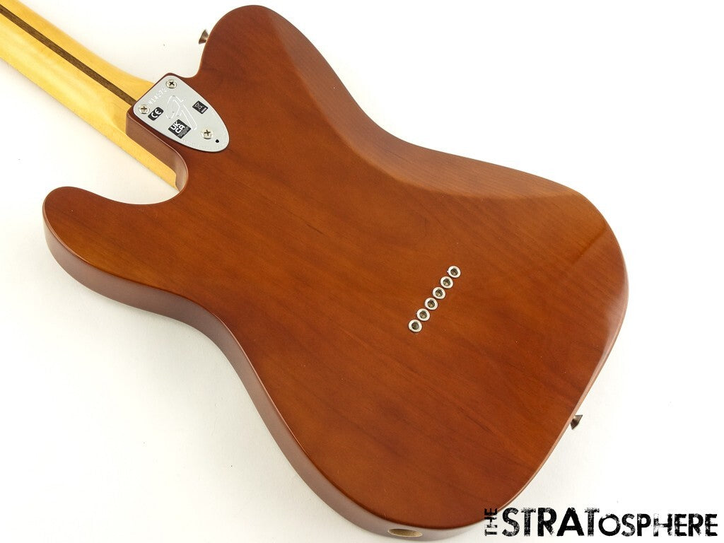 Fender AV II 1975 Tele Deluxe BODY + NECK, Telecaster Mocha