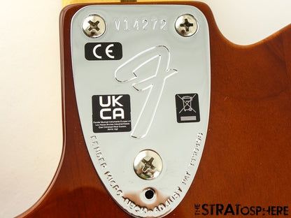 Fender AV II 1975 Tele Deluxe BODY + NECK, Telecaster Mocha