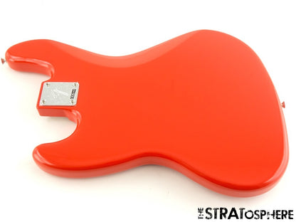 Fender Player II Jazz J Bass BODY + HARDWARE, Modern Guitar Parts Coral Red