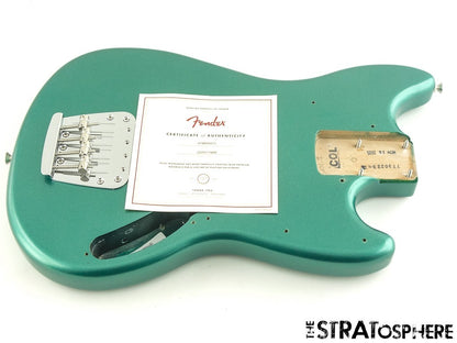 Fender American Professional Classic Mustang Bass BODY & HARDWARE Sherwood Green