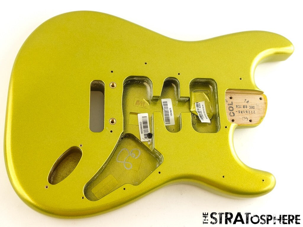Fender American Ultra II Stratocaster Strat BODY, USA Guitar Parts Solar Flare