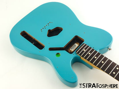 Fender Player II Tele BODY & NECK Telecaster Rosewood Aquatone Blue