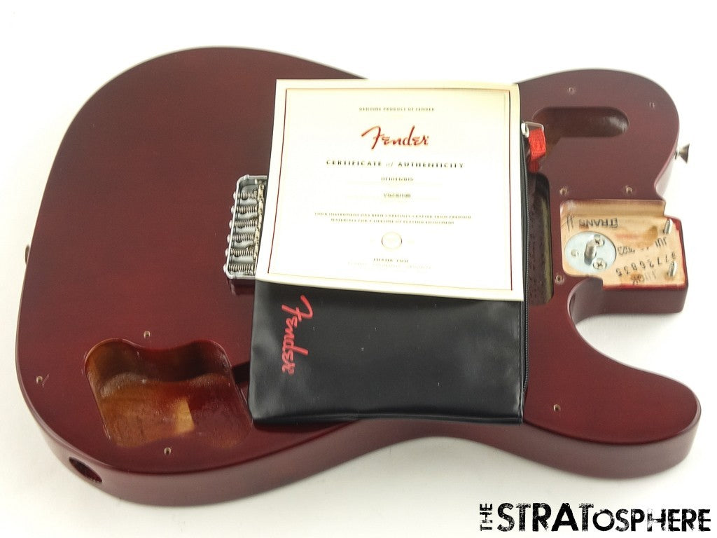 Fender AV II American Vintage 1977 Tele Custom BODY + HARDWARE, 77 Wine