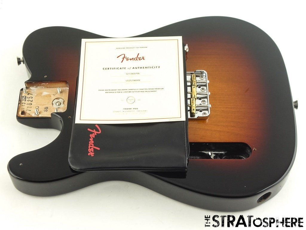 LEFTY Fender American Professional II Telecaster BODY & HARDWARE Tele 3TS