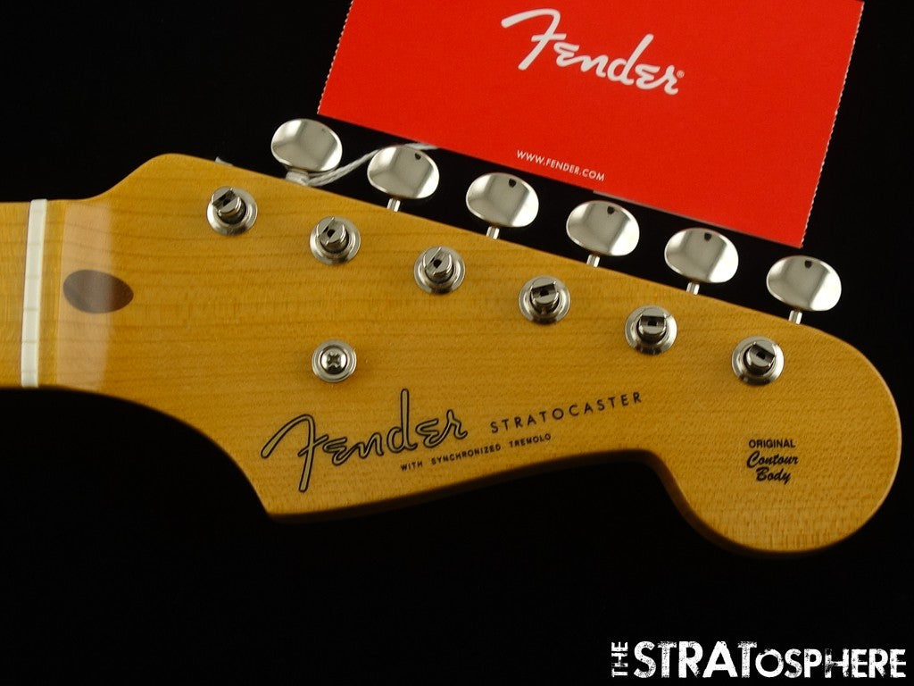 USA Fender Custom Shop 70th Annie 54 Strat NOS NECK &nd TUNERS Parts MN Maple!