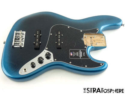 Fender American Professional II Jazz Bass LOADED BODY V-Mod Dark Night $30 OFF